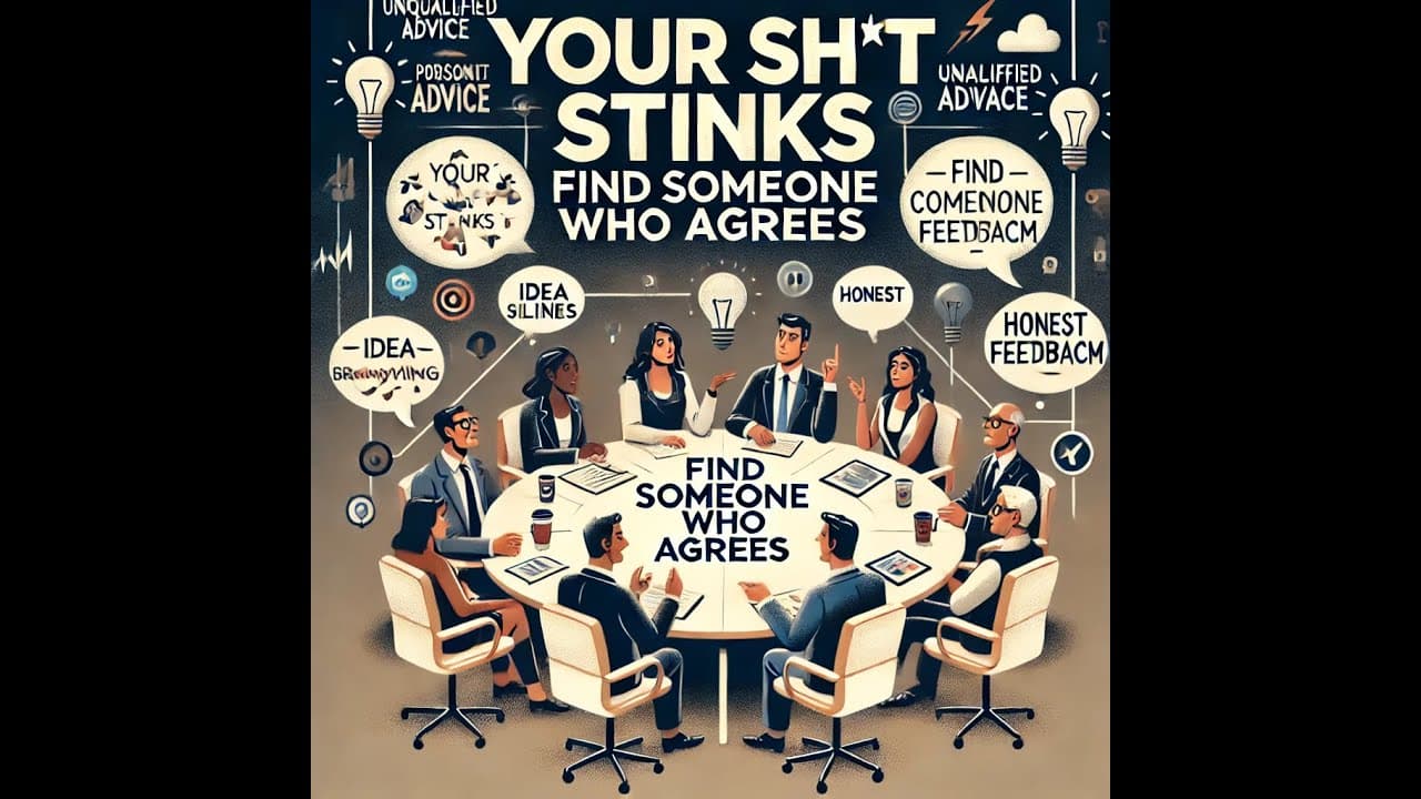 Your Sh*t Stinks: Find Someone Who Agrees