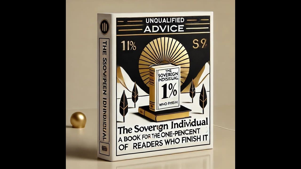 The Sovereign Individual: A Book for the 1% (of Readers Who Finish It)